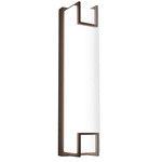 Beaumont Outdoor Wall Light - Textured Bronze / White