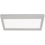 Sloane Linear Ceiling Light - Satin Nickel / White