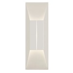 Summit Wall Sconce - White / Silver
