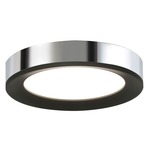 Alta Ceiling Light - Chrome / Black / White