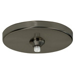 4 Inch Round Flush Freejack Canopy with Transformer 12V - Antique Bronze