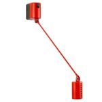 Daphine Wall Light - Matte Red