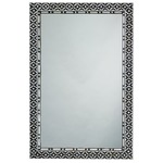 Evelyn Rectangle Mirror - Mother of Pearl