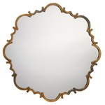 St. Albans Mirror - Antique Brass