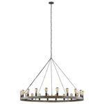 Avenir Chandelier - Antique Forged Iron