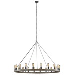 Avenir Chandelier - Antique Forged Iron