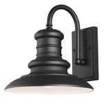 Redding Station Outdoor Wall Light - Textured Black