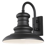 Redding Station Outdoor Wall Light - Textured Black