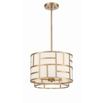 Danielson Chandelier - Vibrant Gold / White