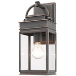 Fulton Outdoor Wall Light - Oil Rubbed Bronze / Clear