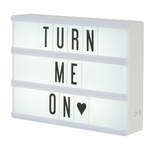 Mini Cinema Lightbox - Discontinued Model - White