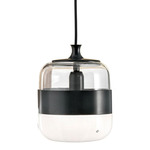 Futura Pendant - Matte Black / White / Matte Black