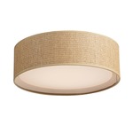 Prime Ceiling Light - Grass Cloth