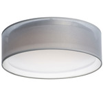 Prime Double Shade Ceiling Light - White