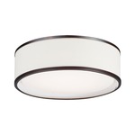 Prime Band Ceiling Light - Oil Rubbed Bronze/ Oatmeal