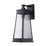 Schooner Outdoor Wall Light - Olde Brass / Clear