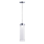 Scope Pendant - Polished Chrome / Frosted