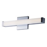 Spec Bathroom Vanity Light - Polished Chrome / White