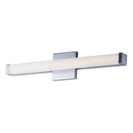 Spec Bathroom Vanity Light - Polished Chrome / White