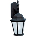 Westlake 65104 LED E26 Outdoor Wall Light - Black / Frosted