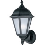 Westlake 65102 LED E26 Outdoor Wall Light - Black / Frosted