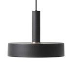 Record Pendant - Black / Black