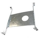 4IN New Construction Mounting Plate - Galvanized Steel