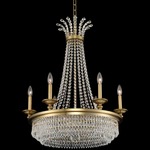 Tavo Chandelier - Winter Brass / Firenze Clear