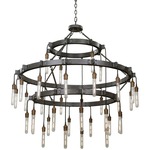 Stuyvesant Chandelier - Matte Gun Metal