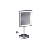 Baci Junior Rectangle Table Mirror - Satin Nickel / Mirror