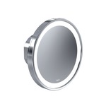 Baci Senior Tilt Swivel Mirror - Satin Nickel / Mirror