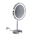 Baci Senior Vanity Mirror - Satin Nickel / Mirror