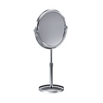 Baci Basic 1X/5X Telescoping Vanity Mirror - Satin Nickel / Mirror