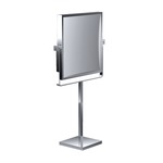 Baci Basic Square 1X/3X Reversible Vanity Mirror - Chrome / Mirror