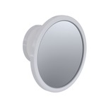Baci Basic Tilt Swivel Wall Mirror - White / Mirror