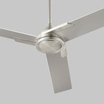 Coda DC Ceiling Fan - Satin Nickel