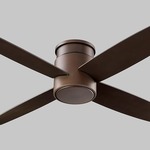 Oslo Hugger Ceiling Fan - Oiled Bronze