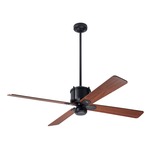 Industry DC Ceiling Fan - Dark Bronze / Mahogany Blades