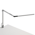 Z-Bar Mini Warm White 3500K LED Desk Lamp - Silver / Silver