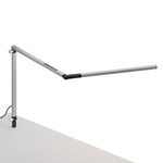 Z-Bar Mini Warm White 3500K LED Desk Lamp - Silver / Silver