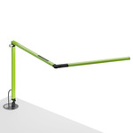 Z-Bar Mini Warm White 3500K LED Desk Lamp - Green / Green