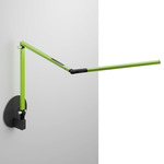 Z-Bar Mini Warm White 3500K LED Desk Lamp - Metallic Black / Green