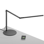 Z-Bar Mini Cool White 4500K LED Desk Lamp - Black