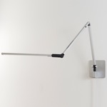 Z-Bar Slim LED Desk Lamp - Silver