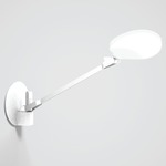 Splitty Wall Light - Matte White