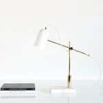 Deadstock Catherine Table Lamp - Brass / White