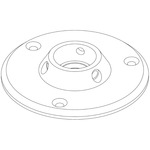 External Flange Mount - Stainless Steel