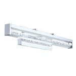 Cardito Bathroom Vanity Light - Chrome / Crystal