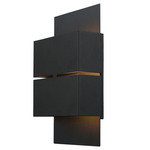 Kibea Outdoor Wall Sconce - Matte Black