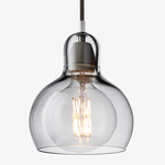 Mega Bulb Pendant - Silver Lustre